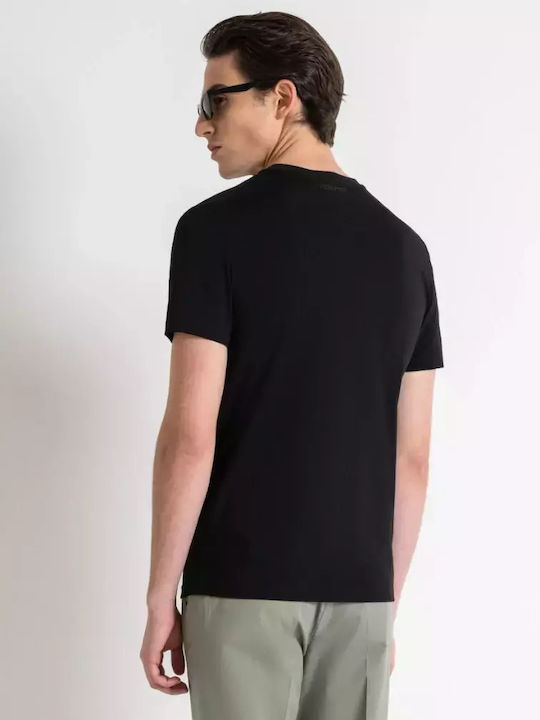 Antony Morato Men's Short Sleeve T-shirt Black