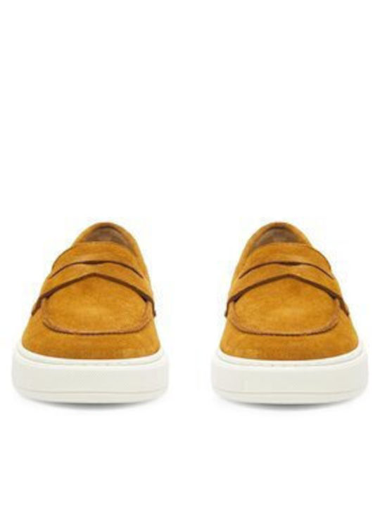 Boys Slip-On Moccasins Brown