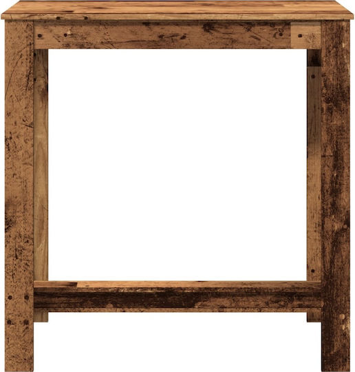 Table Bar Wooden Coffee 102x50x103.5cm