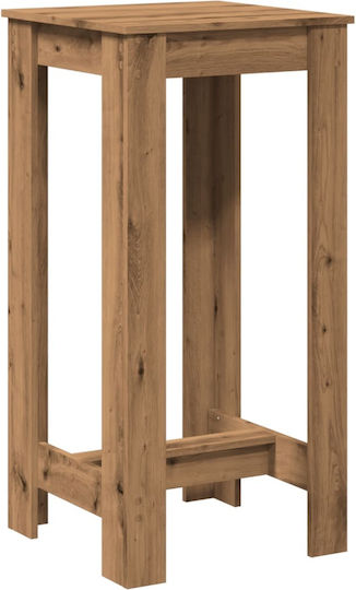 Table Bar Wooden Coffee 51x50x103.5cm