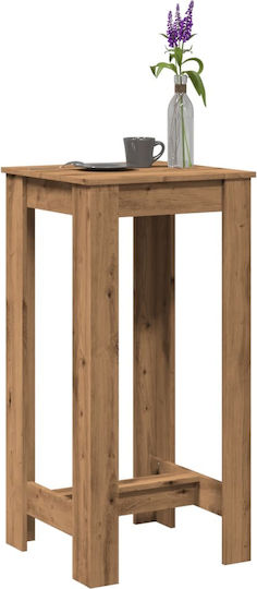 Table Bar Wooden Coffee 51x50x103.5cm