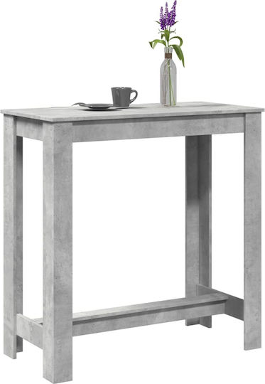 Tisch Bar Holz Gray 102x50x103.5cm