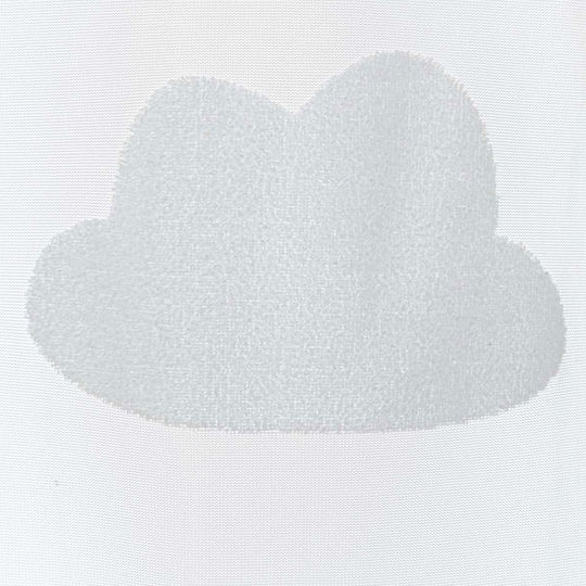 Atmosphera Kids Grommet Top Curtain Nuage White 200500 140x240cm