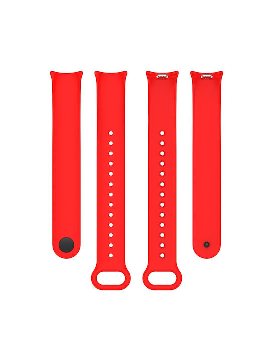 Armband Silikon Rot (Smart Band 8 / Smart Band 9 / Smart Band 10)