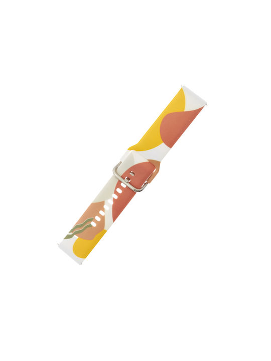 Hurtel Moro Strap Silicone Camo Black (7) (Galaxy Watch 42mm)