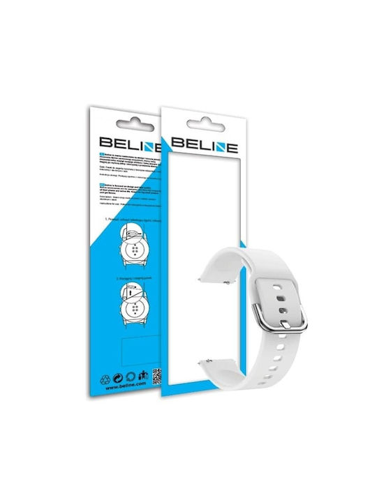 Beline Λουράκι Λευκό (Universal 22mm)