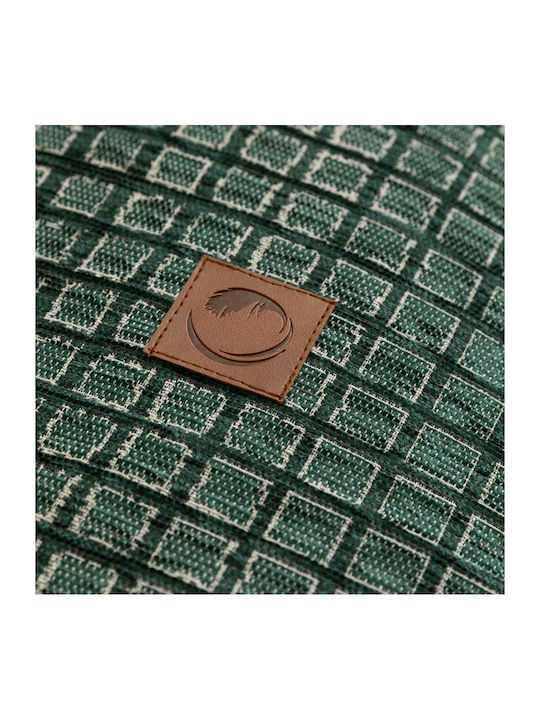 Borea Solana Armchair Throw Chenille 180x180cm Green