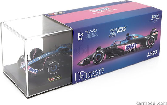 Bburago Alpine F1 A523 Team Bwt Alpine F1 N 31 Season 2023 Esteban Ocon Φιγούρα Μοντελισμού