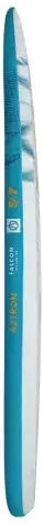 Aztron Falcon Soft-Top Foil 5'7" Φουσκωτή Σανίδα SUP / Windsurf με Μήκος 1.7m Μπλε