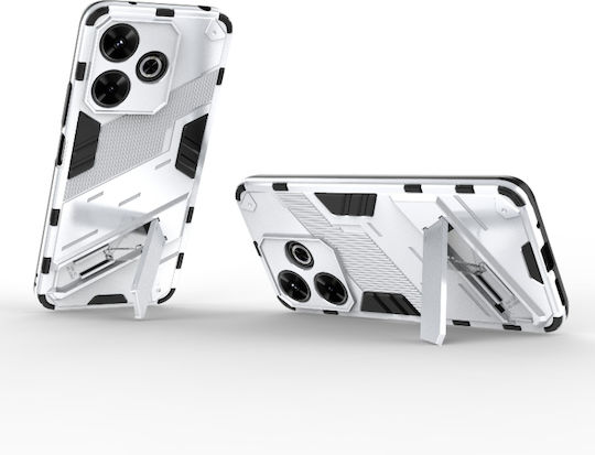 Punk Armor Back Cover Silicone White (Redmi 13 / Poco M6 4G)