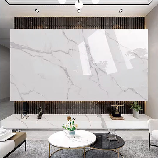 3D Wall Panels From PVC With Glue White 280x122cm 3D Wall Panels From PVC With Glue White 280x122cm