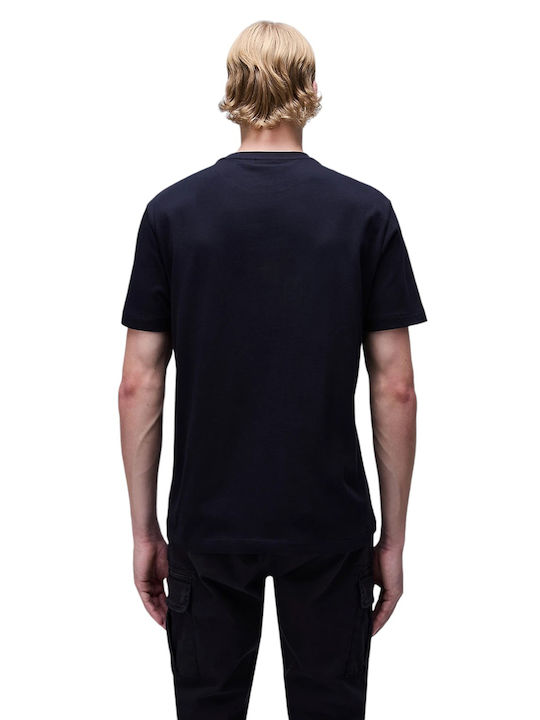 Napapijri S-box Men's Short Sleeve T-shirt Black