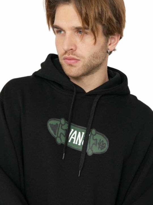 Vans Men's Sweatshirt with Hood Black