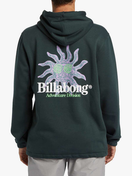 Billabong Ανδρικό Φούτερ με Κουκούλα Forest Green