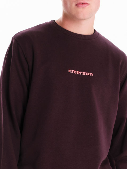 Sweatshirt Burgundisch