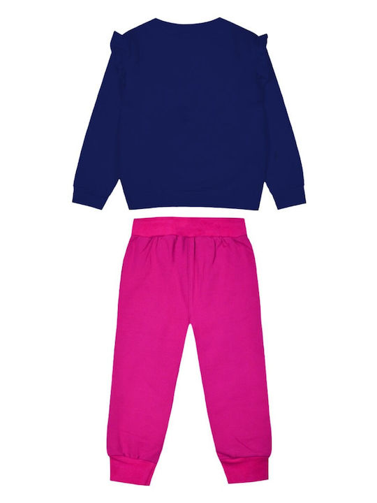 Energiers Kids Sweatpants Set Fuchsia