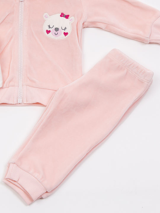 Trax Kids Sweatpants Set Rose 3pcs