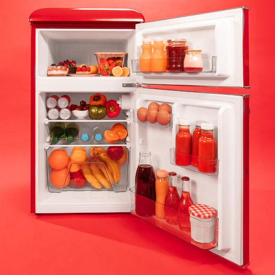 Cecotec Mini Bar 86lt Υ89.3xΠ48.7xΒ59.2εκ. Κόκκινο 01895