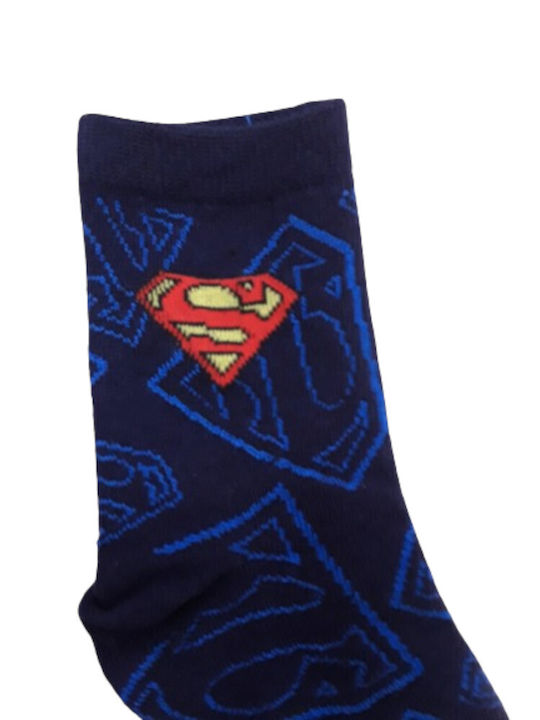 Disney Παιδικές Κάλτσες Superman Navy