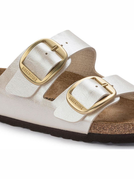 Birkenstock Arizona Graceful Ανατομικά Σανδάλια Pearl White