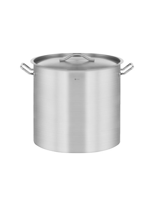 Royal Catering Stainless Steel Cooking Pot Lid Induction Cooktop 71 L