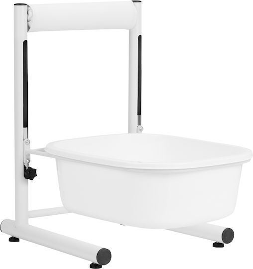 Pedicure Foot Bath Adjustable Height White