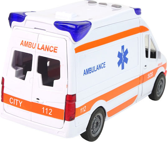 Interactive Toy Car Ambulance Pull Back for 3+ years+ Years