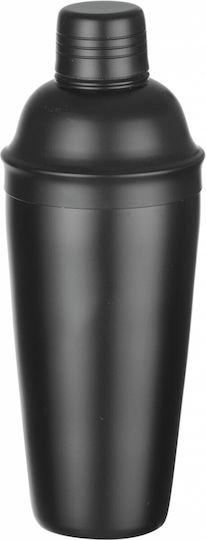3-piece Cobbler Cocktail Shaker 0.8 L Black