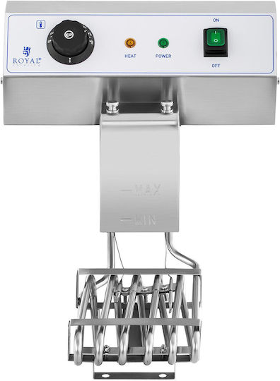 Friteuză electrică profesională de 10l cu robinet 230v