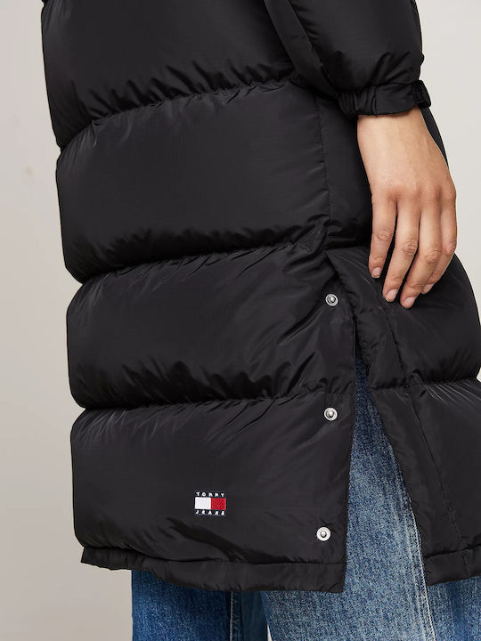 Tjw Alaska Lungă Jachetă de femei Puffer Black