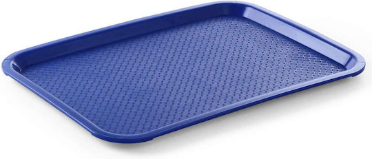 Polypropylene Fast Food Tray 30.5x41.5cm Blue
