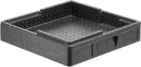 Thermischer Catering-Behälter Transport von Lebensmitteln Salto Intern 35x35x4,5cm 5l