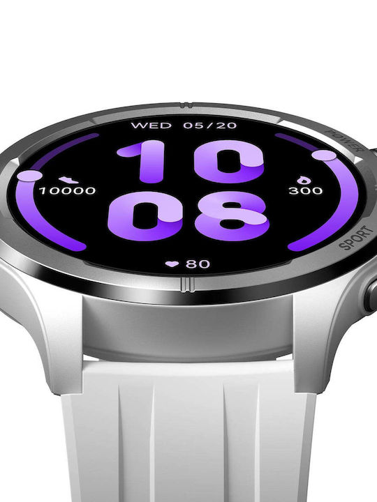 Haylou Solar Neo 48mm Smartwatch with Heart Rate Monitor (Silver)