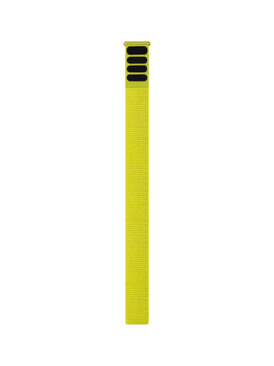 Garmin Ultrafit 26 Amp Yellow Nylon Strap