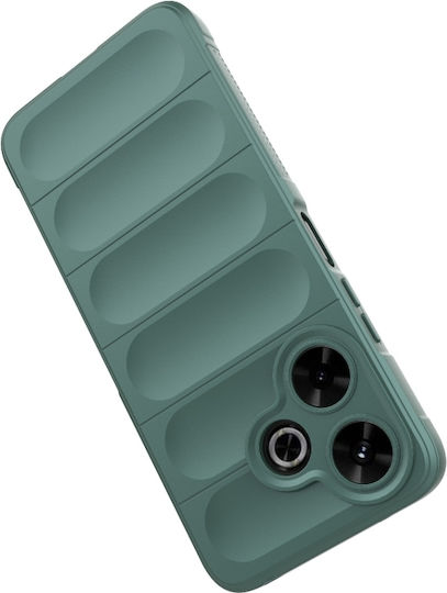 Magic Shield Back Cover Σιλικόνης Πράσινο (Redmi 13 / Poco M6 4G)