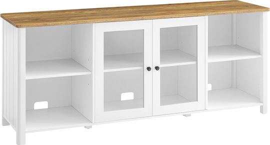 White Floor-Standing TV Stand 147x40x60 cm White Floor-Standing TV Stand 147x40x60 cm