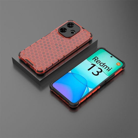 Back Cover Κόκκινο (Redmi 13 / Poco M6 4G)
