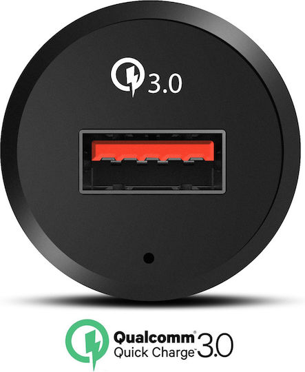 Linq Car Charger Fast Charge 3a Quick Charge 3.0 Black