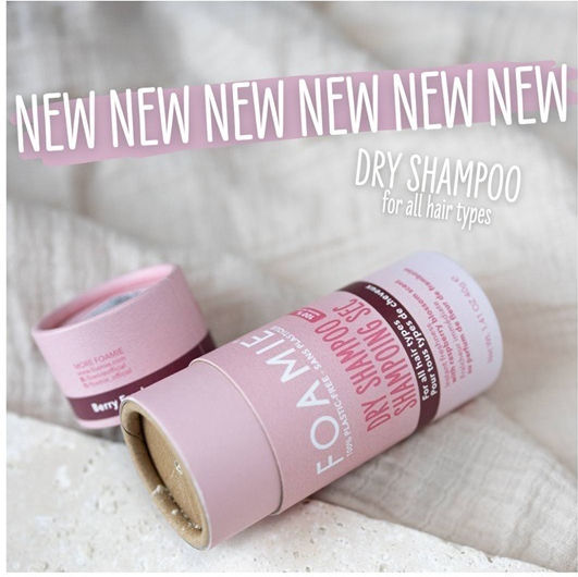 Foamie Berry Dry Shampoo for Volume & Shine for Oily Hair 40gr