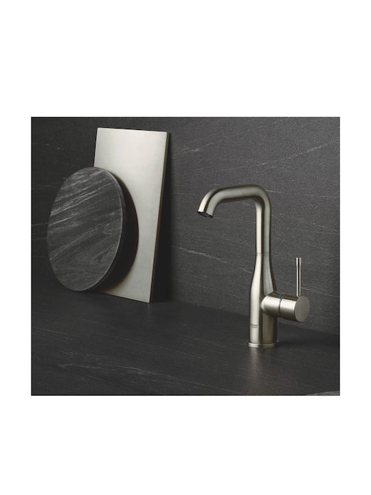 Grohe Essence Mixing Tall Sink Faucet Silver
