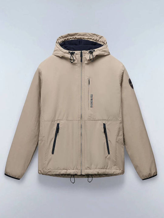 Winter Jacket Windproof Biege