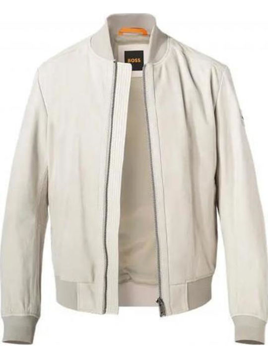 Μπουφάν Bomber Light Beige