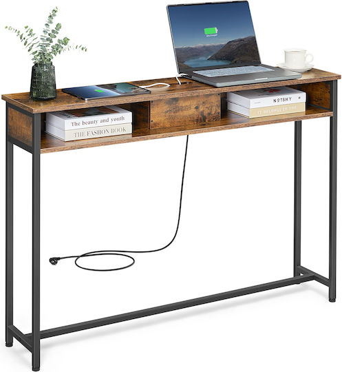 Konsole Braun L120xB25xH81cm