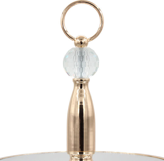 Keskor Metallic Dessert Tower Stand Gold Ø31cmxY54cm 31x31x54cm