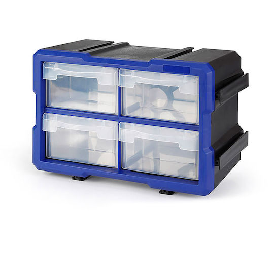 WorkPro Tool Compartment Organiser Transparent 29.5x19.5x16cm