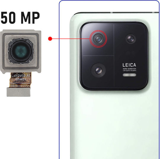 Clappio Camera Module 13 Pro 50MP Zoom 3.2x Black