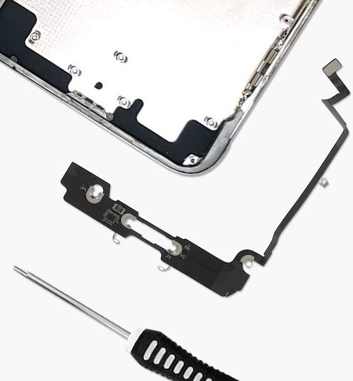 Clappio Antenă Wifi Iphone X Cablu 100% Compatibil Negru