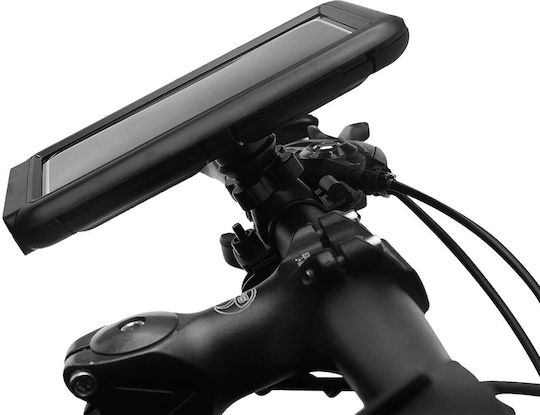 Avizar Handlebar Phone Mount Waterproof Multi-angle Adjustment Black