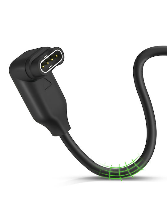 Avizar Charger Adapter Usb-c Garmin Watch Charger Black