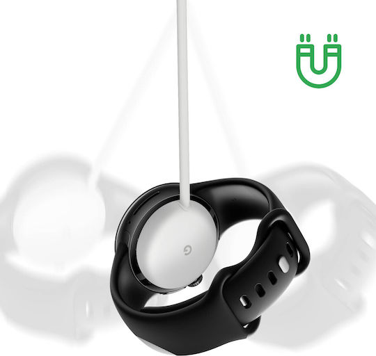 Încărcător Original Google Cablu Magnetic Usb-c Google Pixel Watch 1m Alb